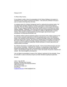 Sample Recommendation Letter For Scholarship From Professor inside proportions 1275 X 1650