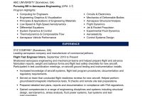 Sample Resume For An Entry Level Aerospace Engineer pertaining to sizing 1700 X 2200