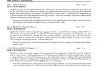 Sample Resume For Faculty Position Engineering Adjunct within dimensions 1275 X 1650