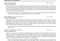 Sample Resume For Faculty Position Engineering Adjunct within size 1275 X 1650