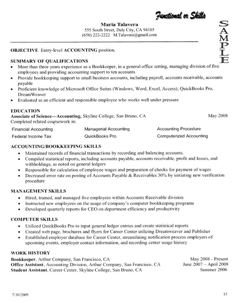 Sample Resume Resume Qualifications Examples Akali with proportions 826 X 1028