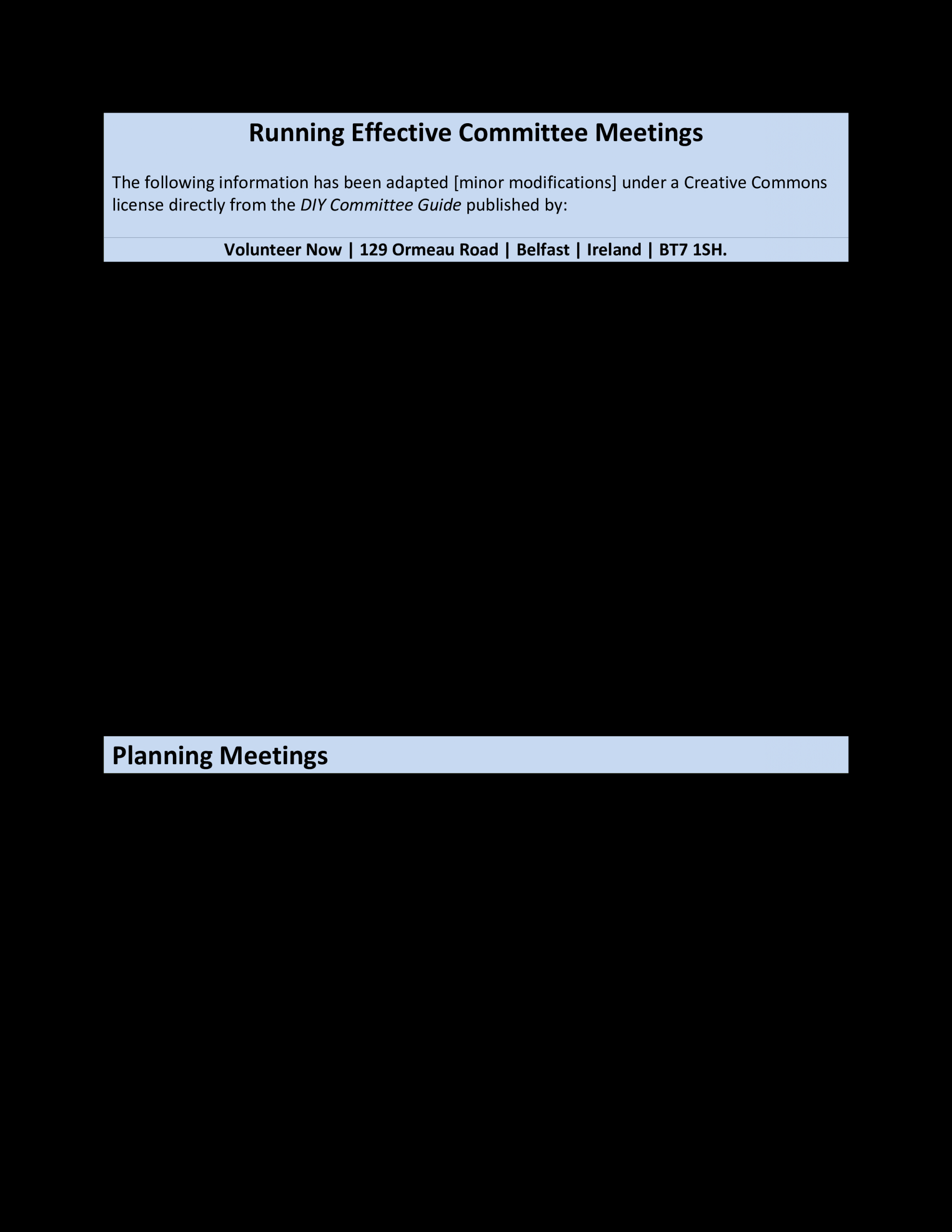 Sample Running Effective Committee Meeting Agenda throughout dimensions 2550 X 3300