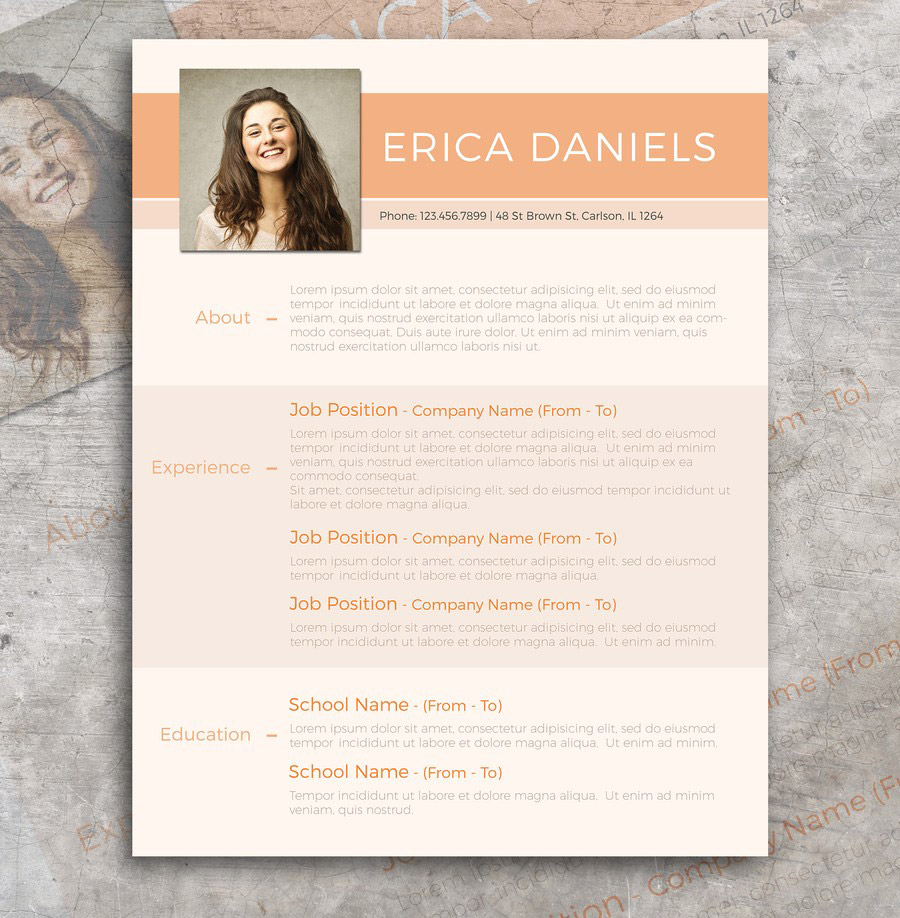 Sample Service Resume for sizing 900 X 918