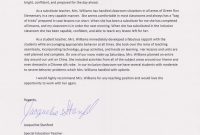 Sample Special Education Teacher Recommendation Letter Akali pertaining to measurements 2519 X 3147