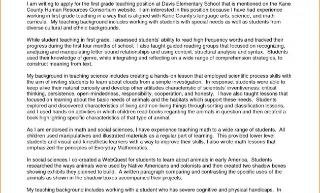 Sample Teaching Cover Letter Debandje intended for measurements 1279 X 1654