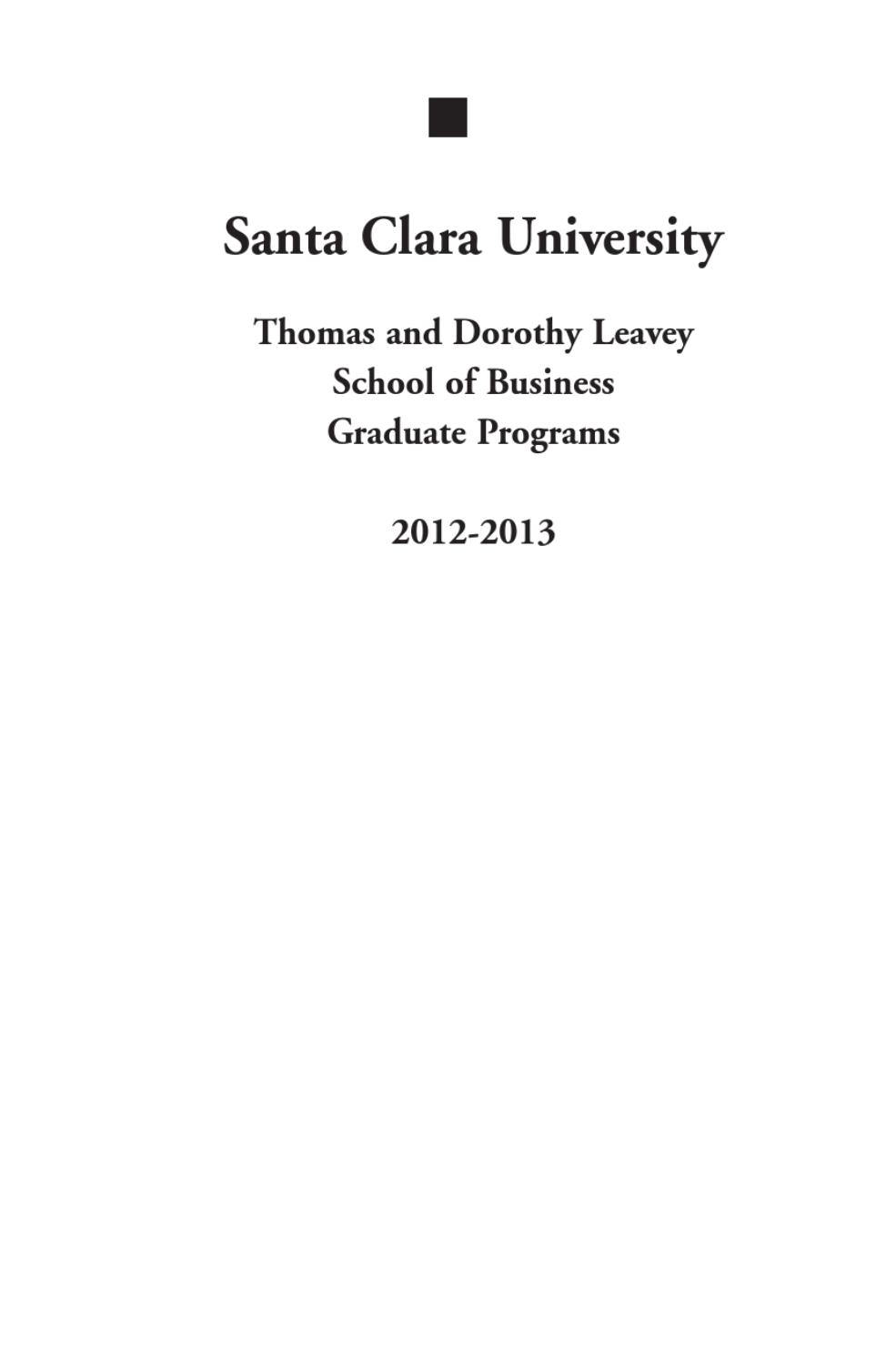 Santa Clara University Laura Rinaldi Issuu with size 985 X 1500