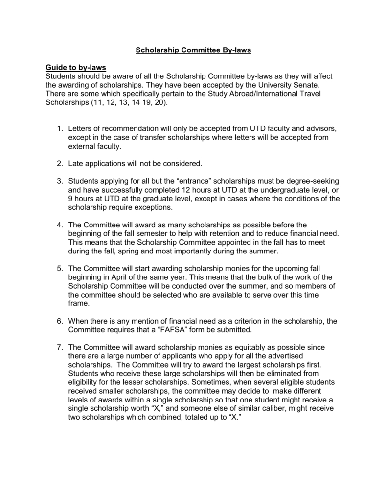 Scholarship Committee Laws The University Of Texas At inside measurements 791 X 1024