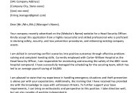 Security Guard Cover Letter Resume Genius inside proportions 800 X 1132