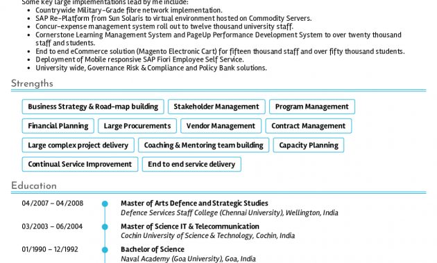 Senior Project Manager Resume Samples Senior Project with dimensions 1240 X 1754