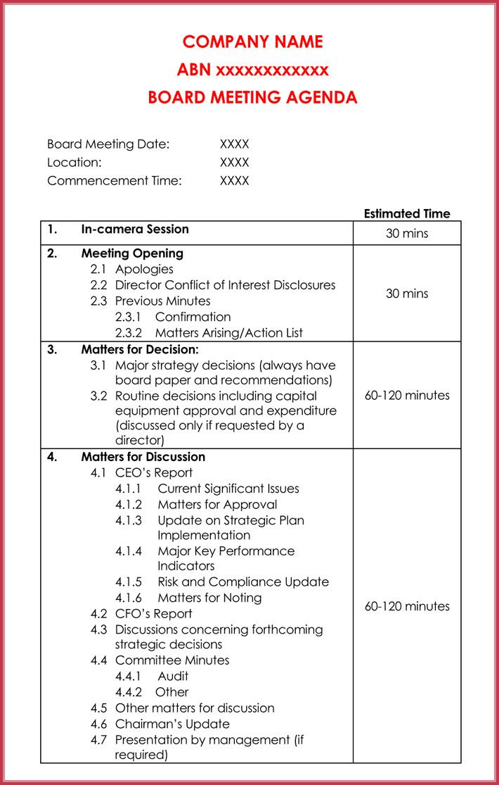 Simple Agenda Template 19 Best Agendas Download In Pdf intended for dimensions 710 X 1115