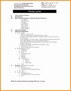 Simple Board Meeting Minutes Template 2020 Meeting with regard to measurements 807 X 1040
