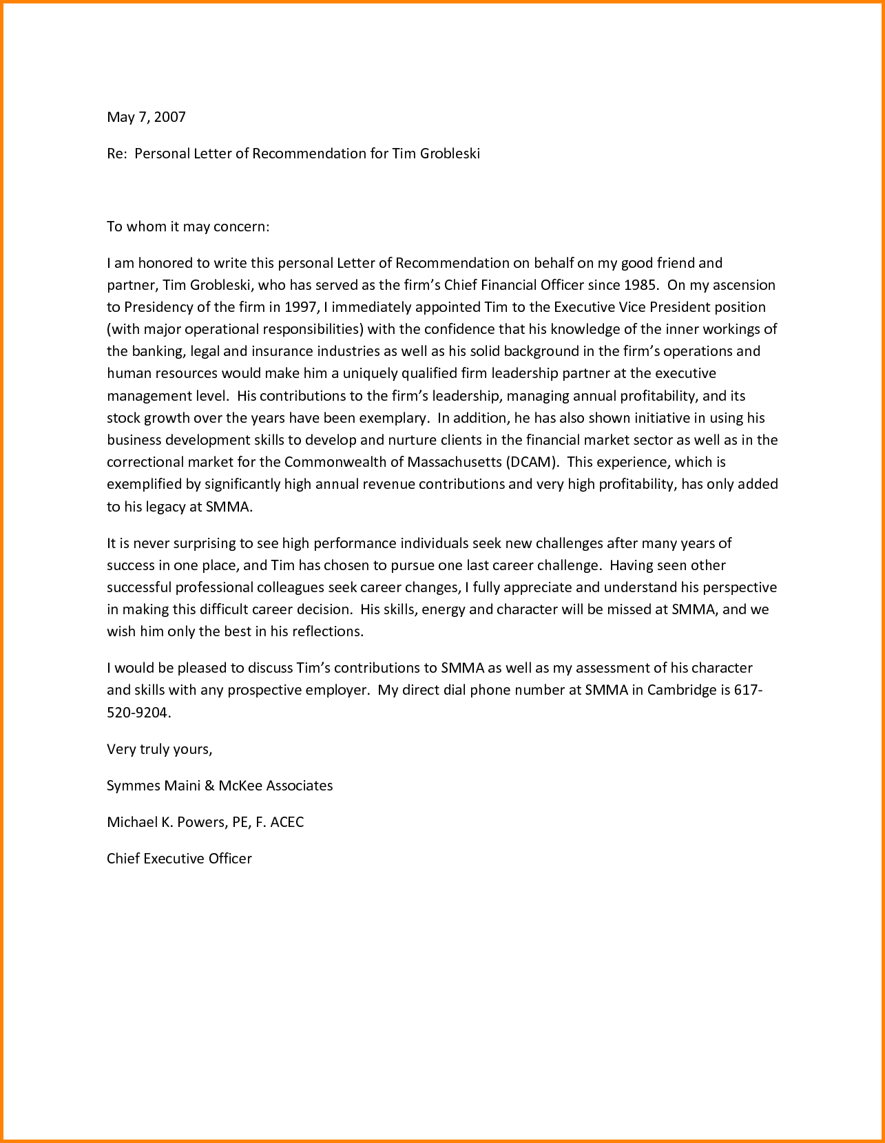 Simple Recommendation Letter For A Friend Debandje intended for sizing 1285 X 1660