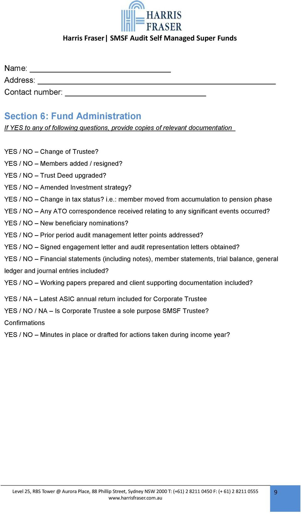 Smsf Audit Self Managed Super Funds Pdf Free Download with regard to proportions 960 X 1637