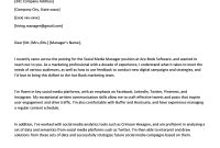 Social Media Cover Letter Example Resume Genius regarding dimensions 800 X 1132