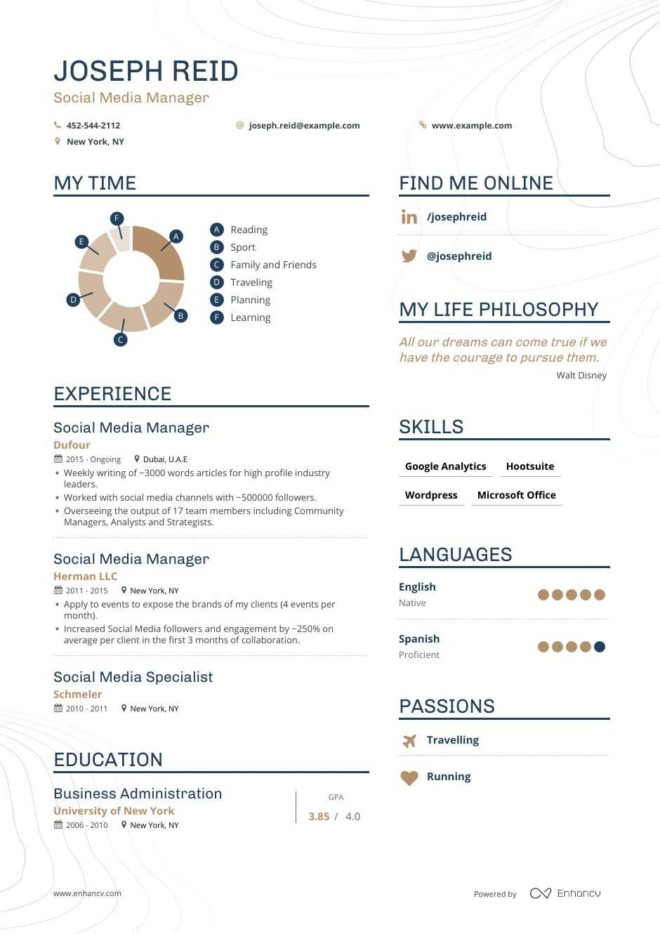 Social Media Manager Resume Examples Skills Templates More For 2020 inside sizing 940 X 1330