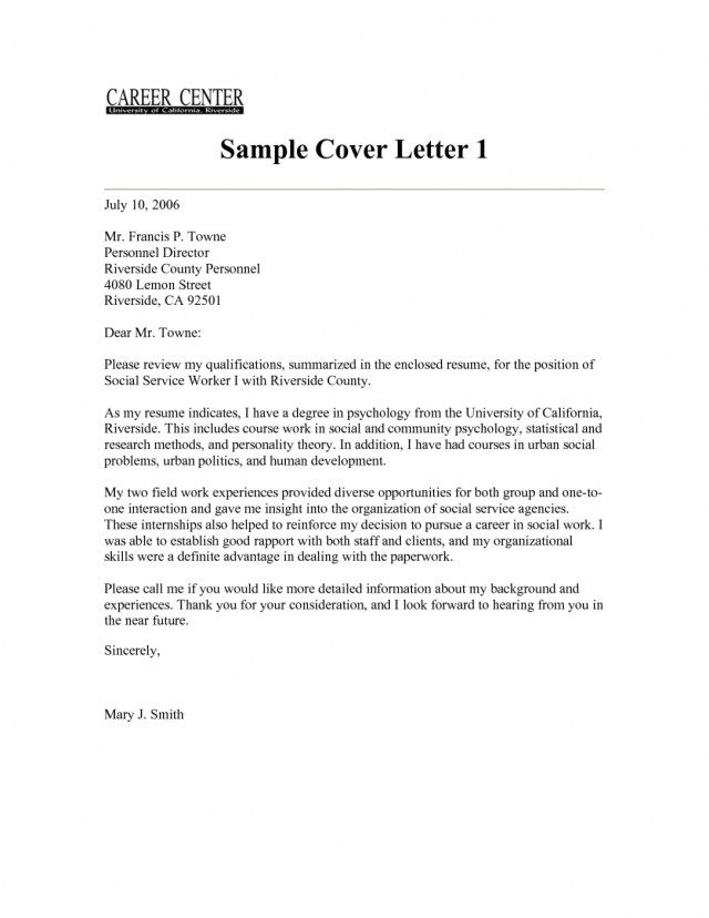 Social Worker Cover Letter Samples Akali regarding sizing 640 X 828