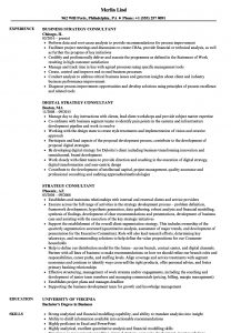 Strategy Consultant Resume Samples Velvet Jobs pertaining to proportions 860 X 1240