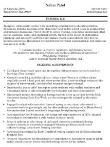 Substitute Teacher Resume Example Math Teacher Resume Math throughout measurements 783 X 1038