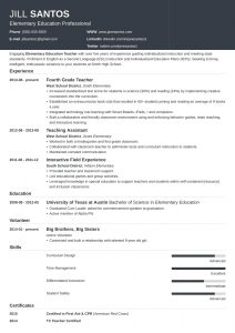 Teacher Resume Examples Template Skills Tips in sizing 990 X 1400