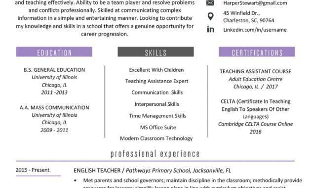 Teacher Resume Samples Writing Guide Resume Genius regarding dimensions 800 X 1132