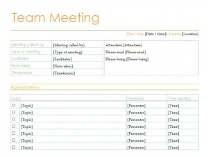 Team Meeting Agenda Team Meeting Agenda Template regarding proportions 1024 X 776