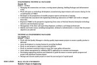 Technical Engineering Manager Resume Samples Velvet Jobs with proportions 860 X 1240