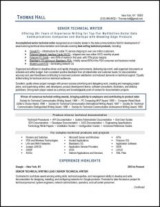 Technical Writer Resume Example Technical Writer Job regarding dimensions 1000 X 1291