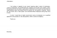Template Reference Letter For Employee Google Search for measurements 1275 X 1650