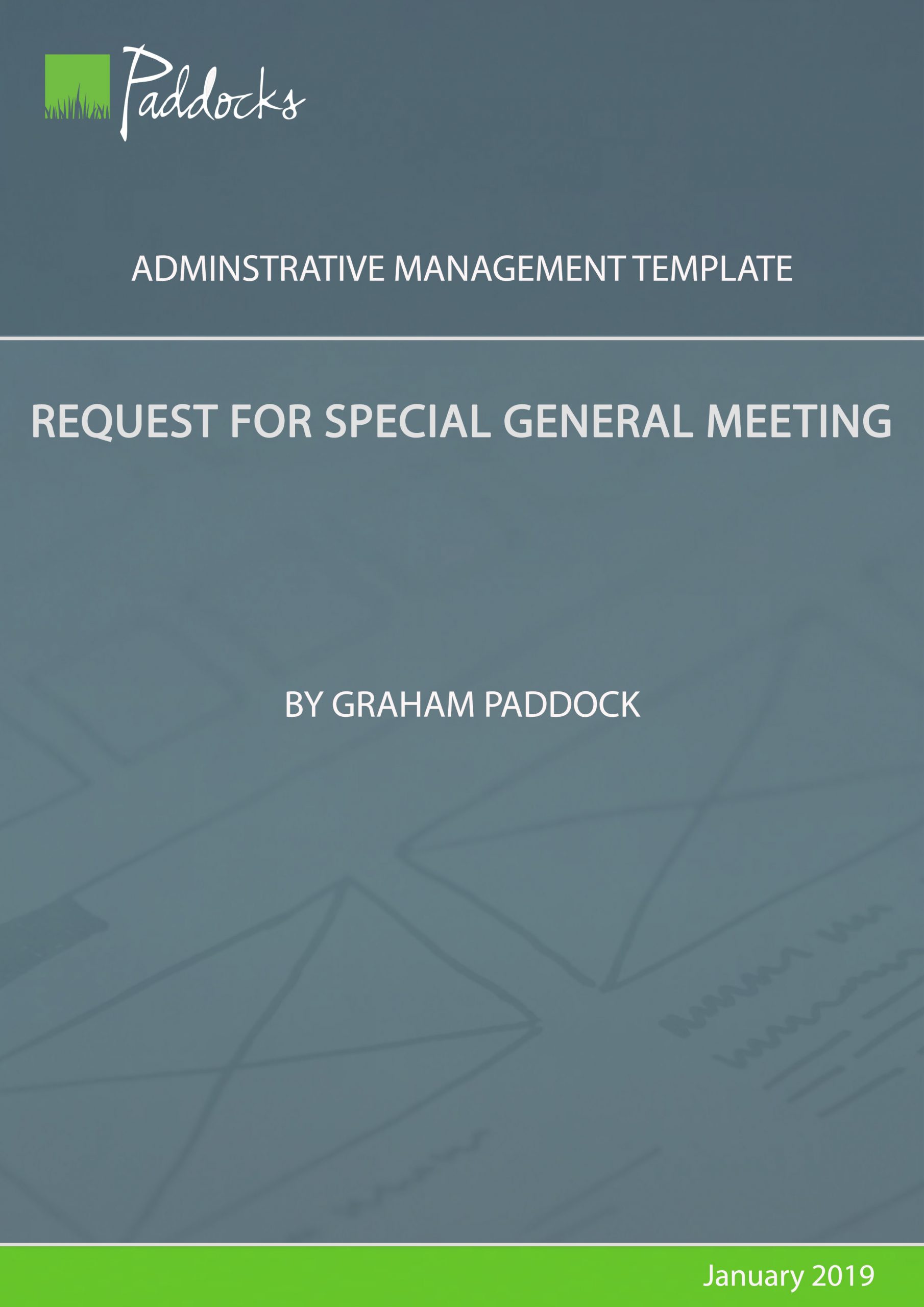 Template Request For Special General Meeting for proportions 2480 X 3508