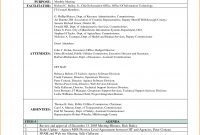 Templates For Minutes Of Meetings And Agendas Templates For with regard to measurements 1279 X 1654