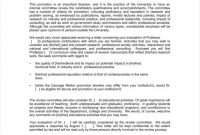 Tenure Recommendation Letter Sample From Student Akali pertaining to dimensions 788 X 1019