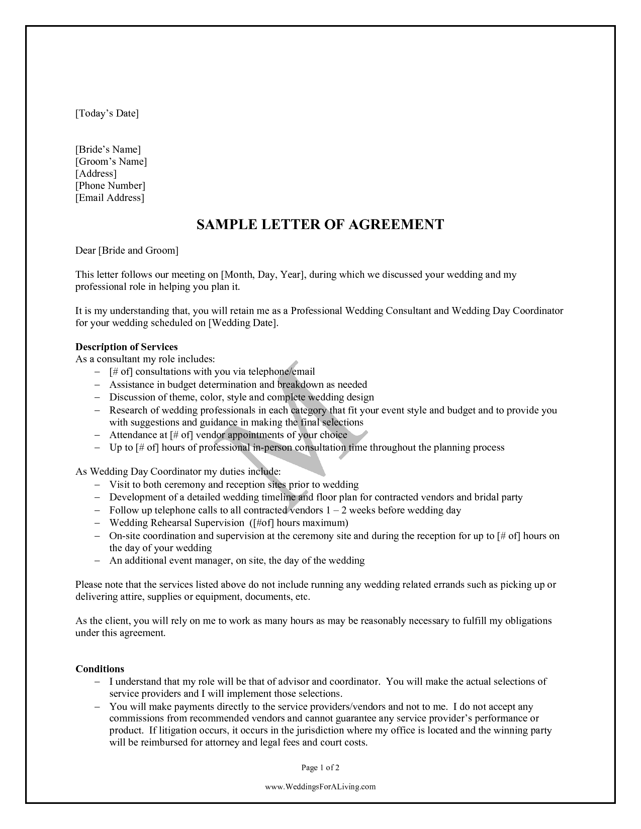 Termination Contract Services Service Letter Sample Notice with dimensions 1275 X 1650