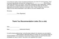 Thank You Note To Professor For Letter Of Recommendation regarding size 791 X 1024