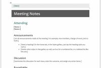 The Dos And Donts Of Meeting Minute Templates Knowtworthy with measurements 1650 X 1368