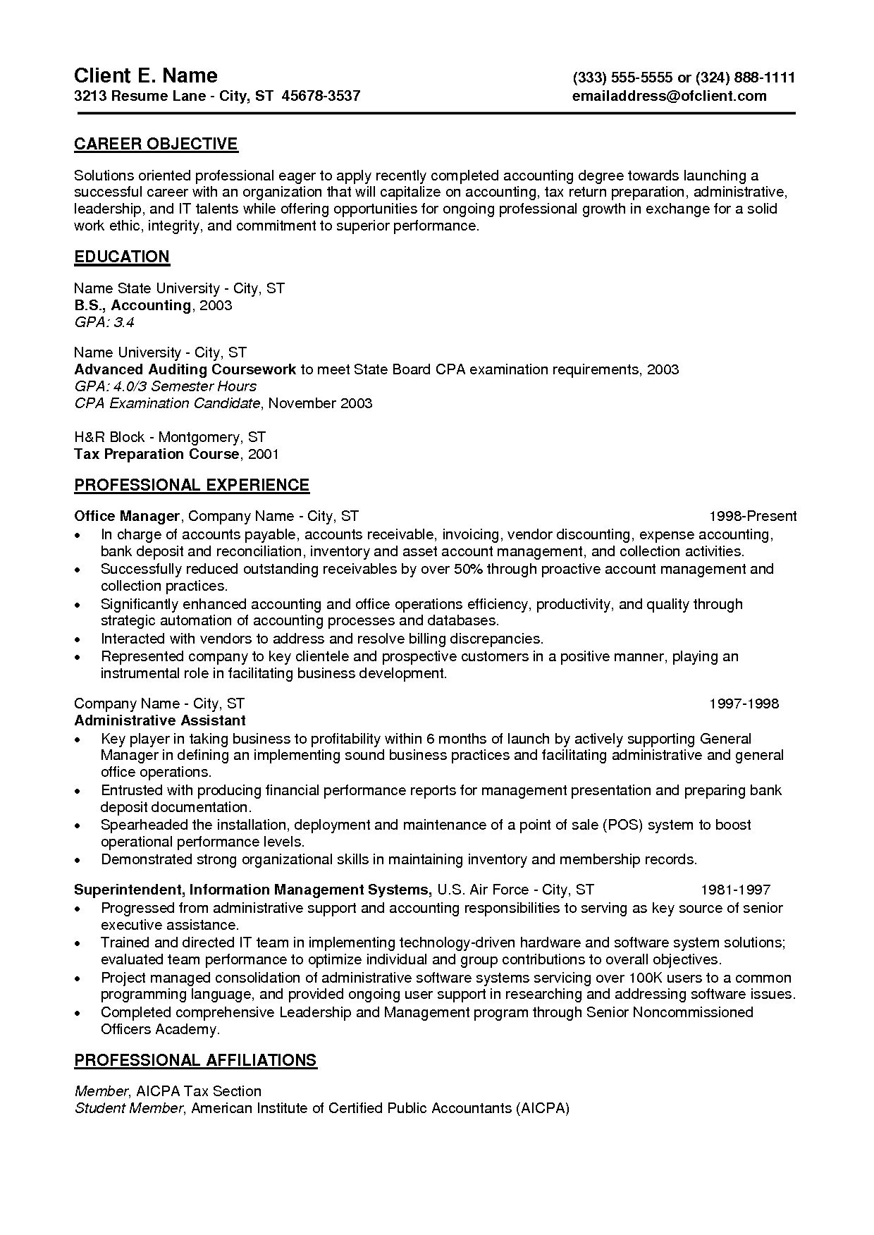 The Entry Level Resume Example Job Resume Examples pertaining to dimensions 1240 X 1752