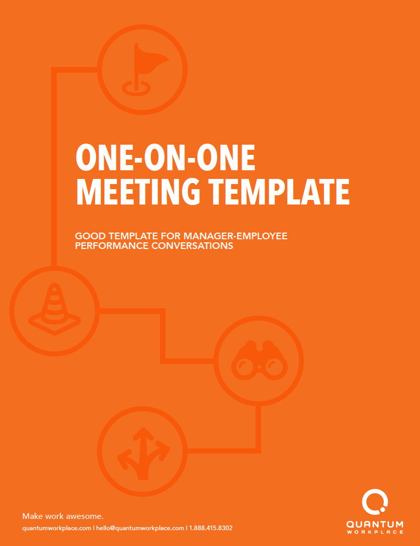 The Good One On One Meeting Template For Managers with regard to proportions 822 X 1068