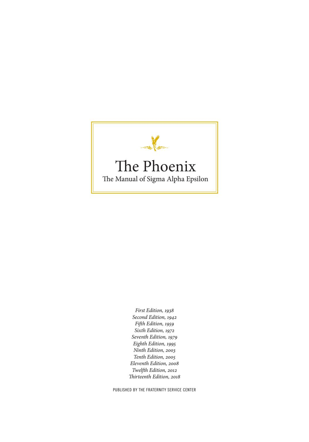 The Phoenix Of Sigma Alpha Epsilon Sigma Alpha Epsilon throughout size 1050 X 1500