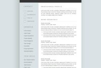 The Rosie Resume Cv Template Package For Microsoft Word for sizing 1600 X 1600