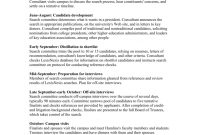 Timeline For A Presidential Search pertaining to sizing 791 X 1024 Timeline For A Presidential Search pertaining to sizing 791 X 1024