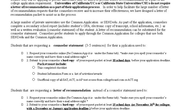 Tlcharger Gratuit College Letter Of Recommendation Request pertaining to measurements 816 X 1056