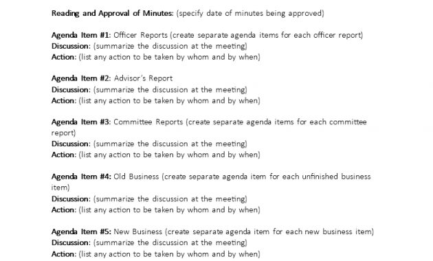 Tlcharger Gratuit Corporate Meeting Minutes Template in dimensions 793 X 1122