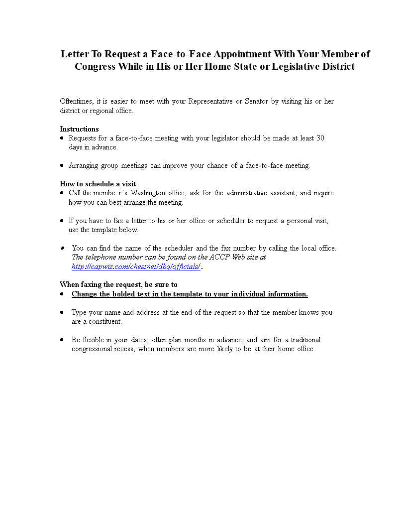 Tlcharger Gratuit Letter To Request A Face To Face Appointment regarding measurements 816 X 1056