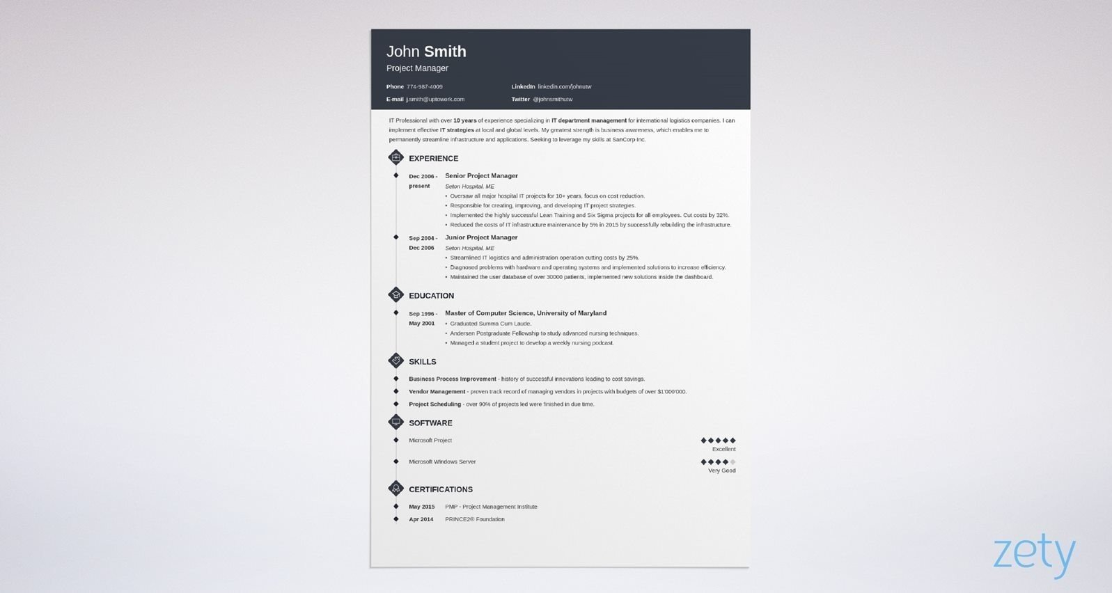 Top 10 Best Cv Templates For 2020 pertaining to sizing 1597 X 852