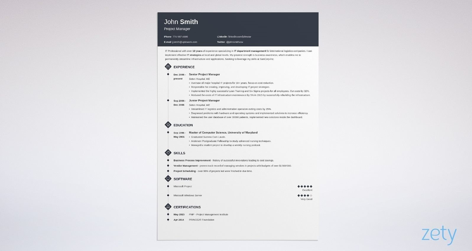 Top 14 Best Resume Templates To Download In 2020 Great For Cv with size 1597 X 852