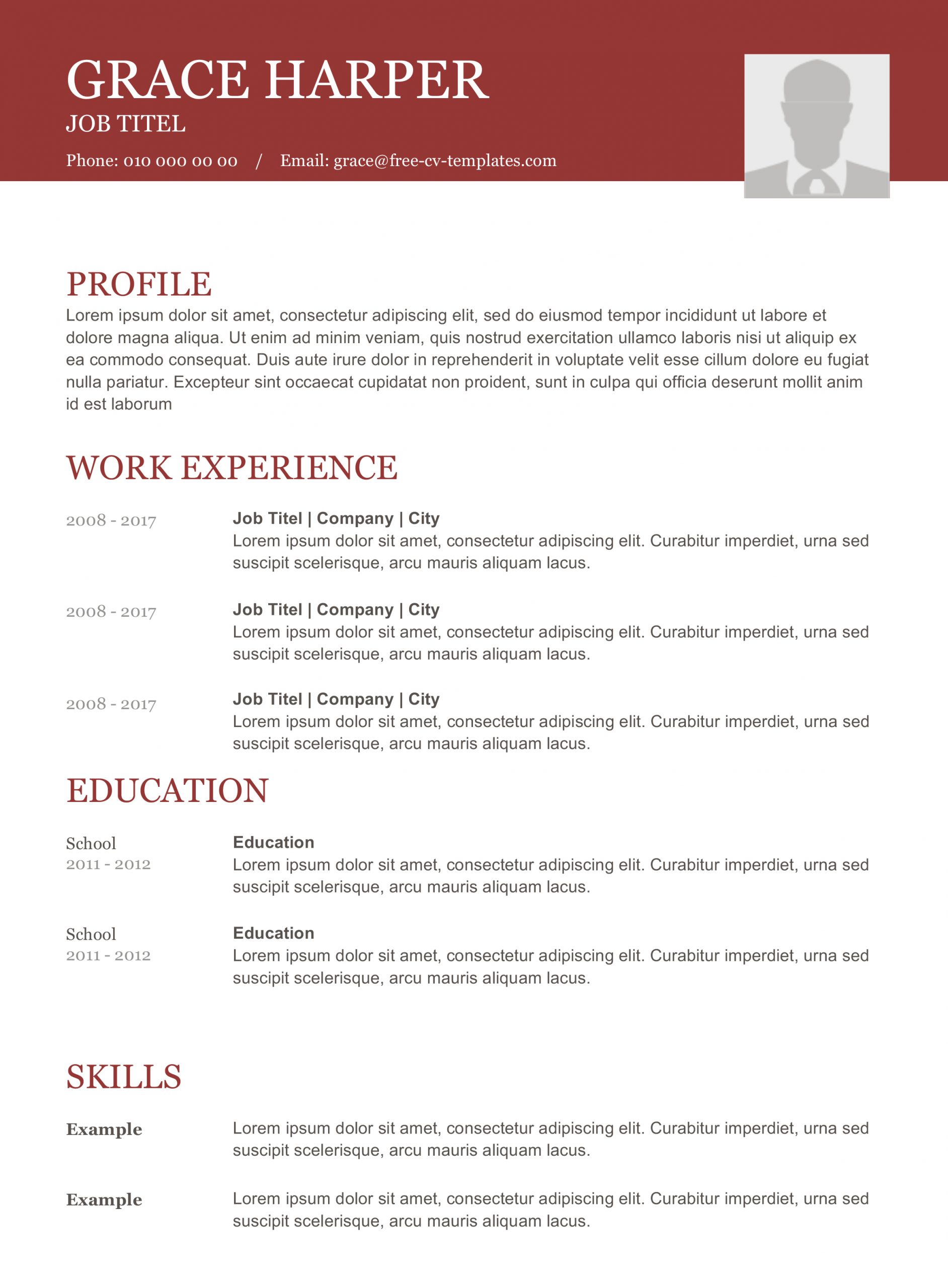 Top Cv Templates We Have Listed The Best 10 Resume Templates throughout proportions 2329 X 3164