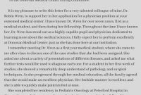 Top Quality Physician Letter Of Recommendation Examples throughout size 794 X 1123