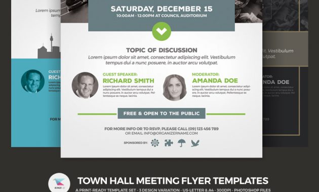 Town Hall Meeting Flyer Modle Psd 66046 with size 800 X 1200