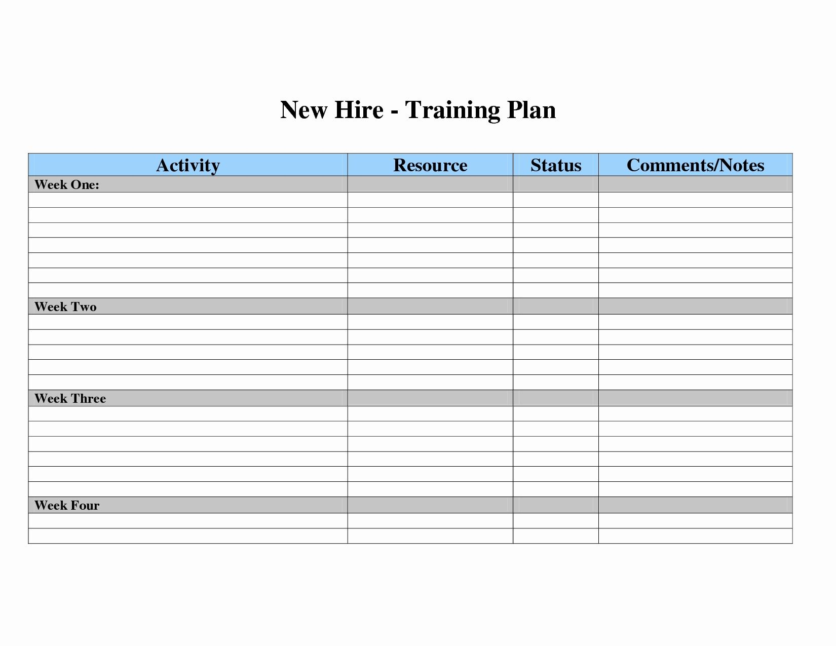 Training Schedule Template Excel Free Debandje throughout dimensions 1650 X 1275
