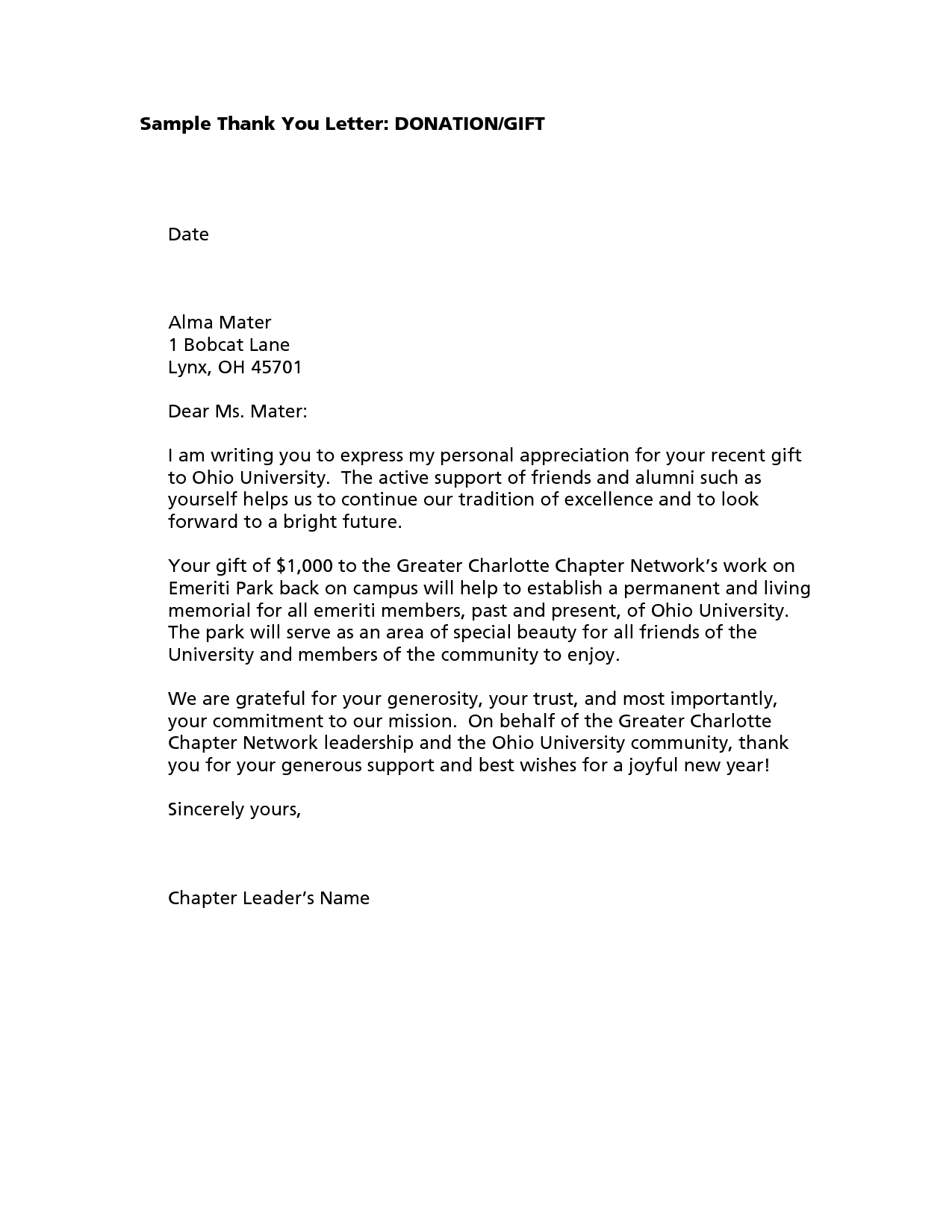 Travel Fundraising Letter Sample Fundraising Support with regard to size 1275 X 1650