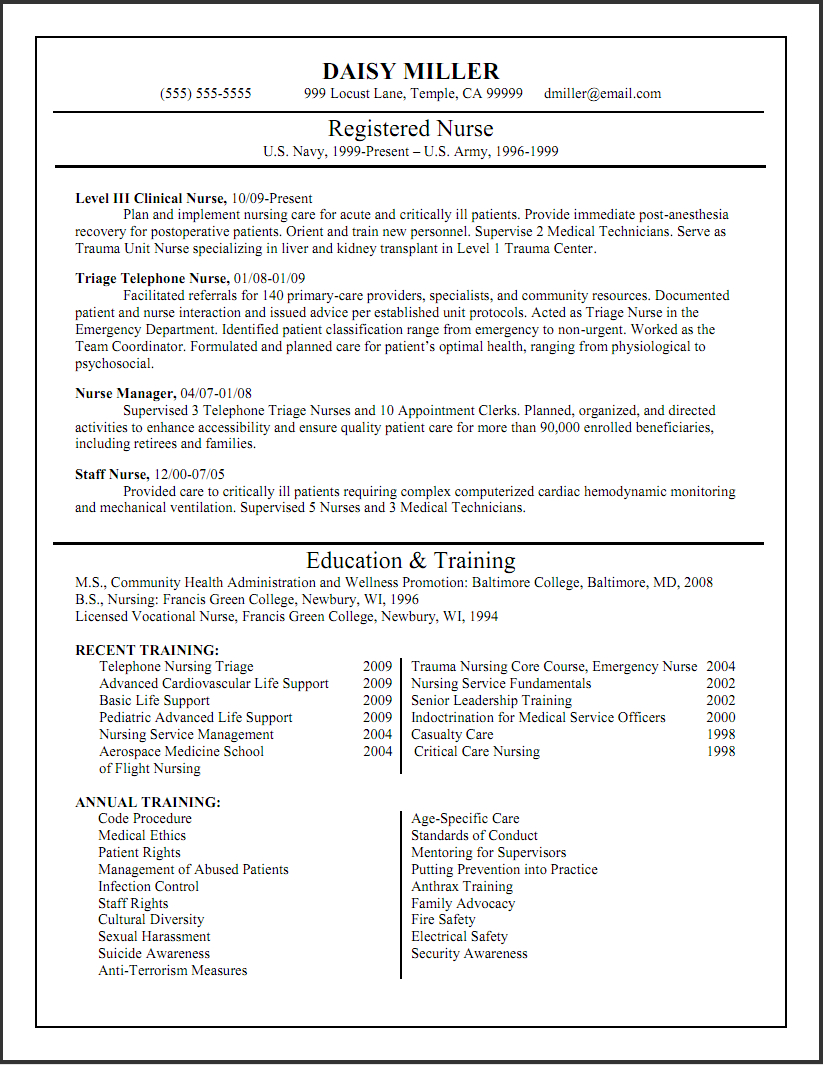 Triage Nurse Resume Sample Httpwwwresumecareer within size 823 X 1065